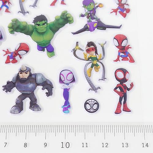 スパイディとすごいなかまたち ステッカー パッド パフシート入り 4シート OVER300 18733 シール SPIDEY MARVEL スパイダーマン 輸入品 716512SPF |  | 04