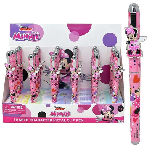 ミニー メタルクリップペン ボールペン 18751 ミニーマウス グッズ