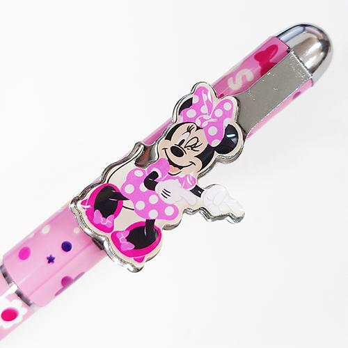 ミニー メタルクリップペン ボールペン 18751 ミニーマウス グッズ