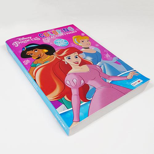 ディズニープリンセス ぬりえ ( 400ページ ) 18759 塗り絵 ぬり絵 英語