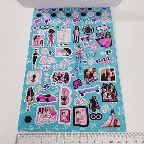 バービー ステッカーブック 4シート OVER300 18762 シール Barbie