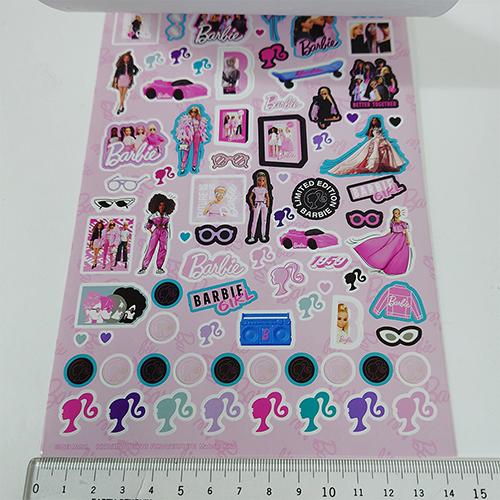 【訳あり】 バービー ステッカーブック 4シート OVER300 18762bc シール バービー Barbie 文房具 かわいい キャラクター グッズ インポート 輸入品 |  | 04