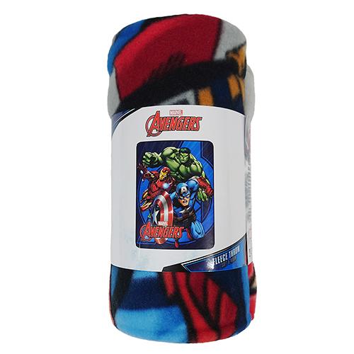 アベンジャーズ フリース ブランケット 18765 マーベル グッズ スローケット ひざかけ 毛布 薄手 あったかい やわらか素材 大判 MARVEL AVENGERS FLEECE THROW |  | 02