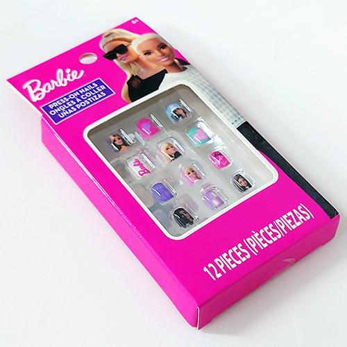 バービー キッズ ネイルチップ 12ピース 18775 ネイル ネイルグッズ つけ爪 つけづめ ネイルアート 接着剤付き おしゃれ カラフル BB0047GB |  | 02