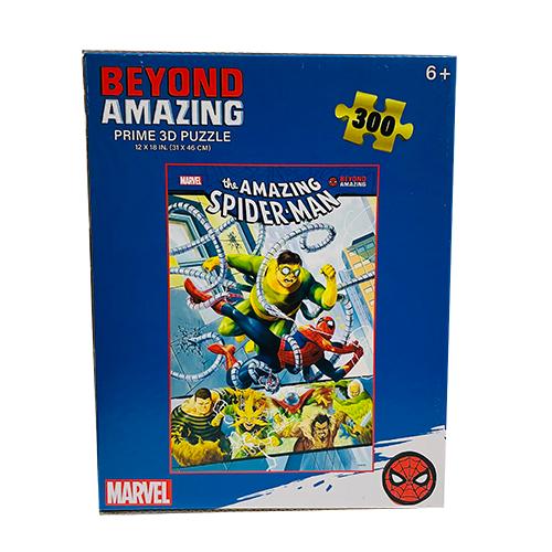 スパイダーマン 300ピース 3D パズル ( バトル ) 18855b