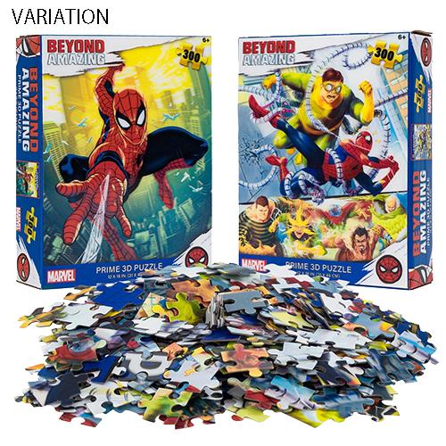 スパイダーマン 300ピース 3D パズル ( バトル ) 18855b