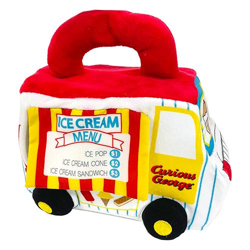 おさるのジョージ アイスクリーム トラック プラッシュ 18887 Curious