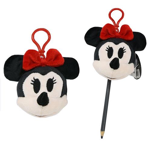 ミニー プラッシュ キー クリップ 18889 ぬいぐるみ マスコット キーチャーム ミニーマウス ディズニー disney Minnie Mouse USA 輸入品 710303MN | 