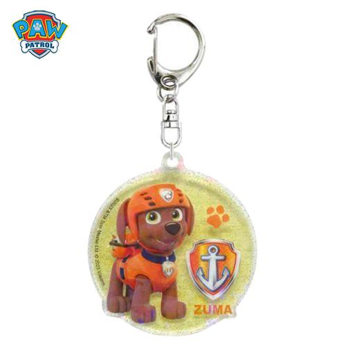 パウパトロール キラキラ アクリル キーホルダー 2 ( ズーマ ) 18921 パウパト グッズ キーチャーム キーチェーン かわいい ラメ PAW-KAK2-ZU | 