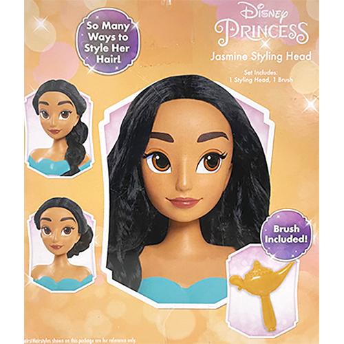 ディズニープリンセス スタイリングヘッド ミニ ( ジャスミン ) 18962 おもちゃ 人形 ドール ヘアアレンジ スタイリング スタイリスト アラジン 女の子 輸入品 |  | 02