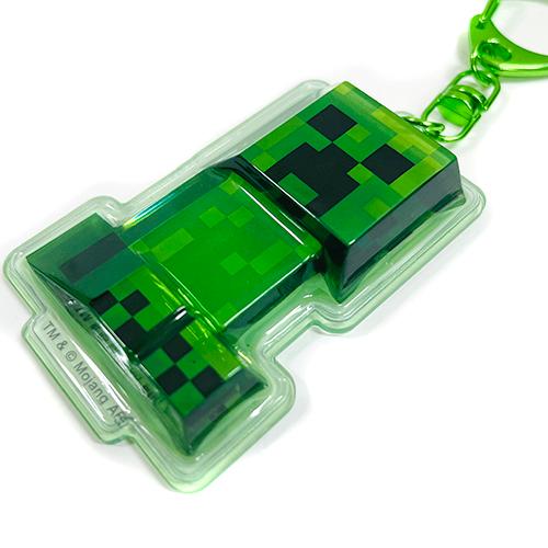 マインクラフト ぷっくりったい キーホルダー ( クリーパー ) 18982