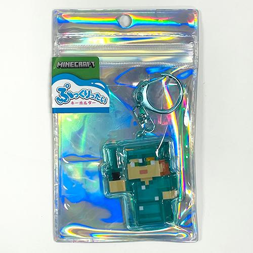 マインクラフト ぷっくりったい キーホルダー ( アレックス ) 18984 マイクラ グッズ Minecraft マイクラグッズ Mob キーチャーム かわいい ゲーム CPU1-MCT-AL |  | 01