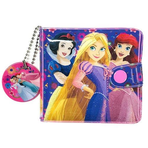 ディズニープリンセス 2つ折り 財布 （ 9プリ集合 ）19013 子供 女の子 