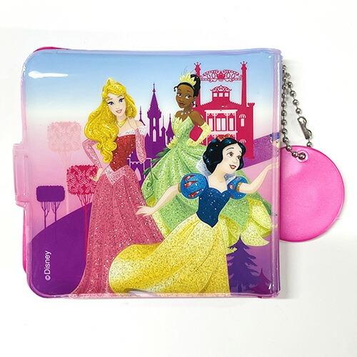 ディズニープリンセス 2つ折り 財布 （ 8プリ ドレス ）19014 子供 女の子 お財布 ウォレット コインパース 二つ折り アリエル ベル PCNG-0087 |  | 01