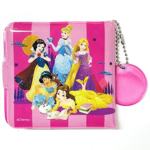 ディズニープリンセス 2つ折り 財布 （ 後ろ縦柄 ）19017 子供