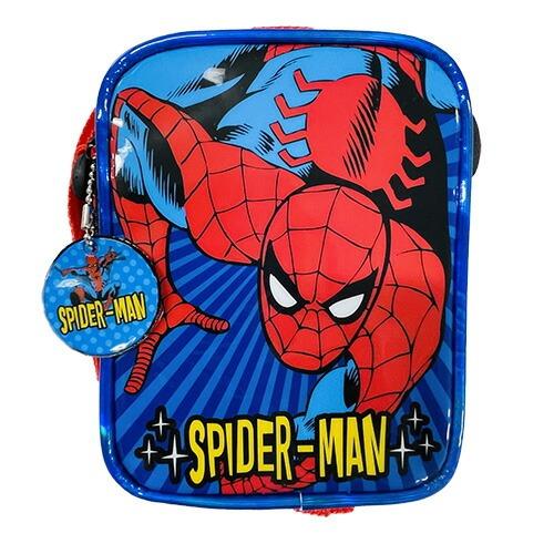 スパイダーマン ミニスクエア ショルダーバッグ ( ロゴ キラキラ