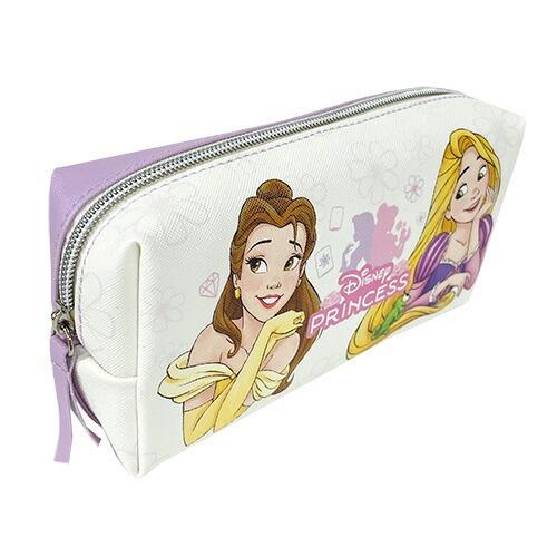 ディズニープリンセス ペン ケース 大 ( WH×PU ベル ラプンツェル