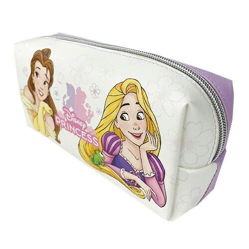 ディズニープリンセス ペン ケース 大 ( WH×PU ベル ラプンツェル