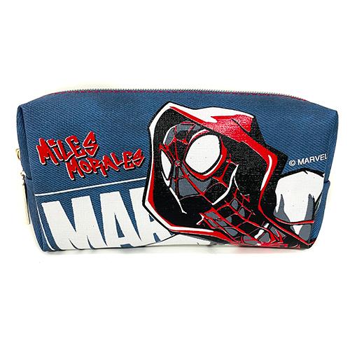 スパイダーマン ペンシルケース 大 ( BL / MILES MORALES ) 19036a