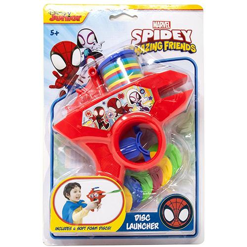 スパイディとすごいなかまたち ディスクガン 19082 おもちゃ SPIDER-MAN ディスクランチャー フォームディスク SPIDEY スパイディ MARVEL | 