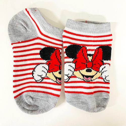 ミニー 靴下 5足組 size7-10 ( ピンクリボン ) 19084b Minnie Mouse
