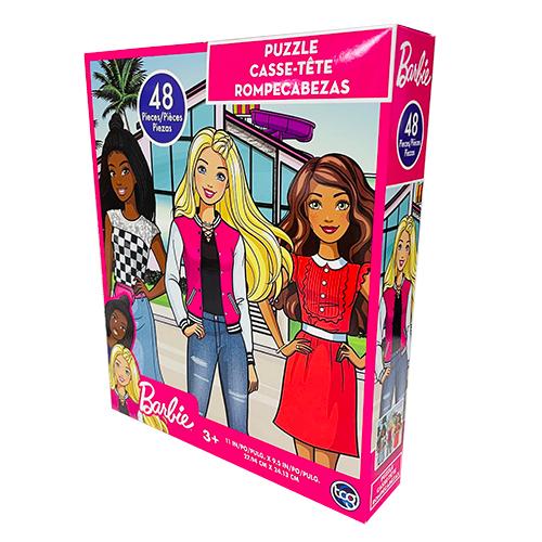 バービー おもちゃ パズル ( 48ピース ) 19089a ジグソーパズル 知育 おうち遊び 並べる Birbie 子供 キャラクター グッズ 輸入 | 