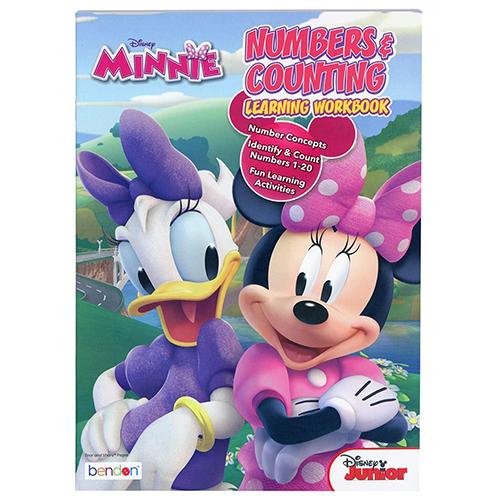 ミニー ＆ デイジー ナンバー ワークブック 19096 アルファベット 数字