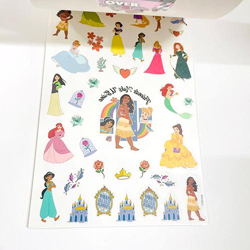 ディズニープリンセス タトゥーブック OVER 140 TATTOOS 19104 Disney Princess シール ステッカー タトゥーシール 女の子 キッズ パーティー グッズ 輸入 |  | 01