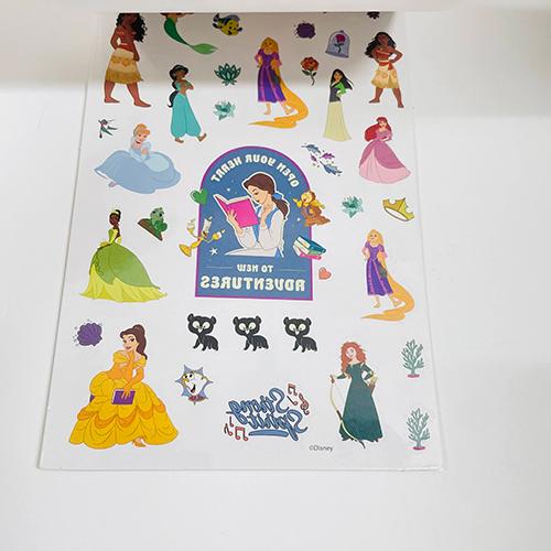 ディズニープリンセス タトゥーブック OVER 140 TATTOOS 19104 Disney Princess シール ステッカー タトゥーシール 女の子 キッズ パーティー グッズ 輸入 |  | 03