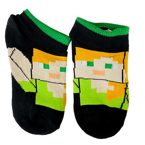 新品未使用マスターマインドジャパンソックス マインクラフト 靴下 6足組 Lサイズ 19107 くつした くつ下 ソックス