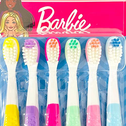 バービー 歯ブラシ 6本 セット 19110 はぶらし 歯ぶらし はみがき