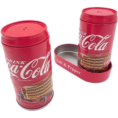 コカ・コーラ ソルト ＆ ペッパー キャディ 缶 19150 コーラ キッチン 調味料入れ テーブルウェア インテリア Coca cola グッズ インポート 輸入 |  | 02