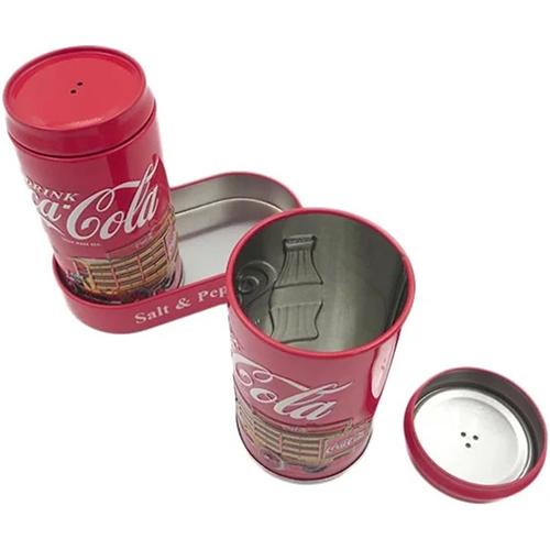 コカ・コーラ ソルト ＆ ペッパー キャディ 缶 19150 コーラ キッチン 調味料入れ テーブルウェア インテリア Coca cola グッズ インポート 輸入 |  | 05