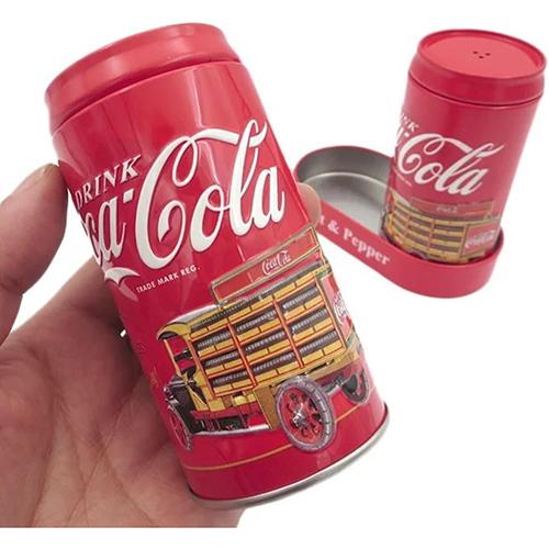 コカ・コーラ ソルト ＆ ペッパー キャディ 缶 19150 コーラ キッチン 調味料入れ テーブルウェア インテリア Coca cola グッズ インポート 輸入 |  | 07