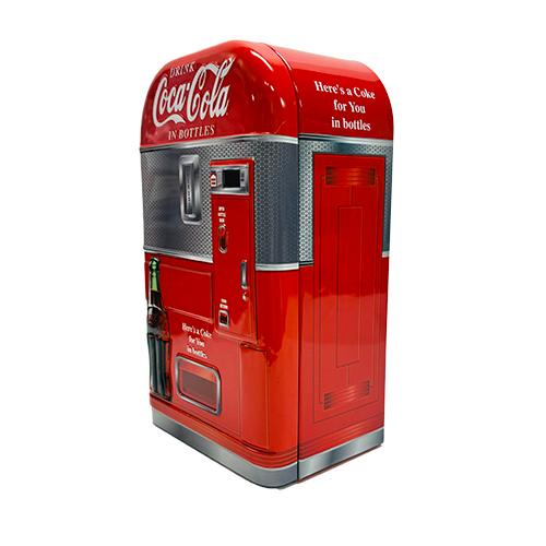 コカ・コーラ 自販機型 貯金箱 ( Red×Gray ) 19151b コーラ ちょきんばこ 缶 ブリキ tin インテリア Coca cola グッズ インポート 輸入 |  | 02