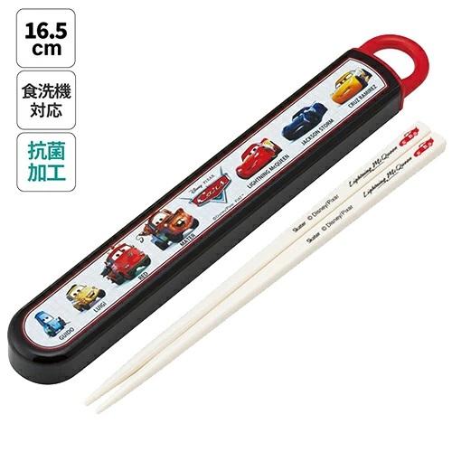 スケーター カーズ 抗菌 スライド 箸箱 セット ( 25 ) 19166 箸 ケース