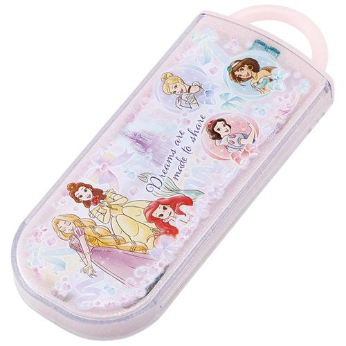 ディズニープリンセス カトラリー トリオセット ( 25 ) 19171 箸 スプーン フォーク カトラリーセット スケーター | スケーター | 01