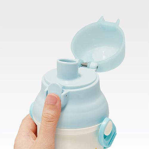 スケーター ミッキー 水筒 抗菌 直のみ ワンタッチ 480ml フレンズ風船