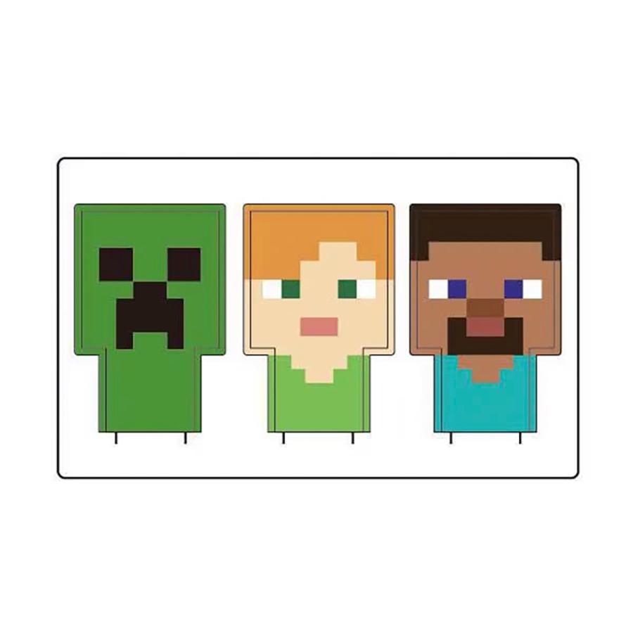 マインクラフト 鉛筆キャップ ( PVC / A ) 19211 マイクラ グッズ 鉛筆 えんぴつ キャップ 文房具 学用品 Minecraft ゲーム キャラクター MCT-ECP-A |  | 01