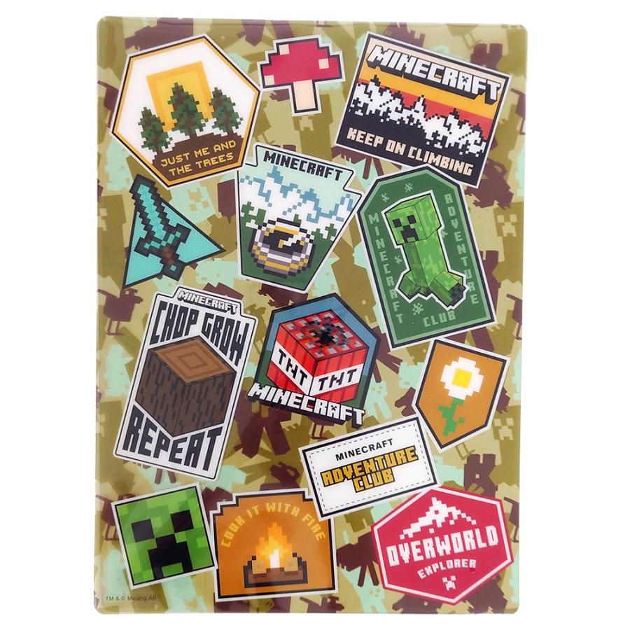 マインクラフト 下敷き B5 ( グリーン ) 19215 マイクラ グッズ 下敷 文房具 文具 Minecraft ゲーム キャラクター 日本製 ケイカンパニー MCT-SJ5-GN | 
