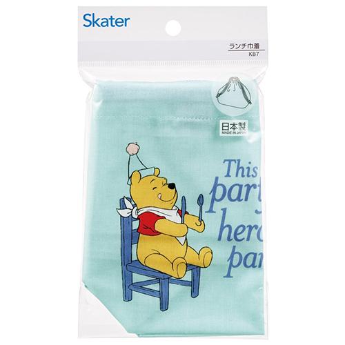 くまのプーさん ランチ巾着 プーコスチューム 19277 巾着 きんちゃく 弁当袋 お弁当袋 綿 お弁当 ランチグッズ キッズ 女の子 687655 | スケーター | 03