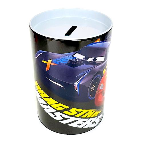 カーズ 缶 貯金箱 ( ブラック ) 19291c CARS ちょきんばこ バンク