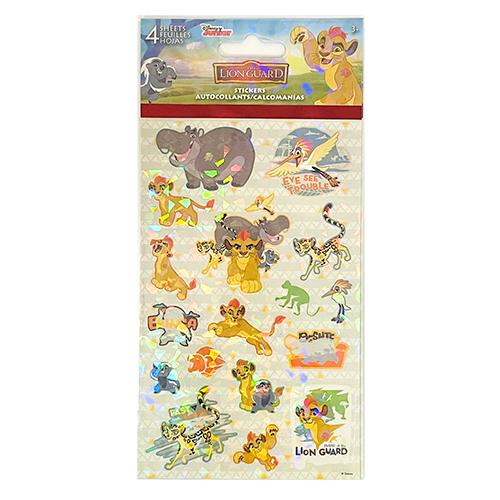 ライオン・ガード キラキラ ステッカー 4シート 19296 The Lion Guard