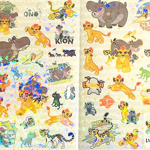 ライオン・ガード キラキラ ステッカー 4シート 19296 The Lion Guard