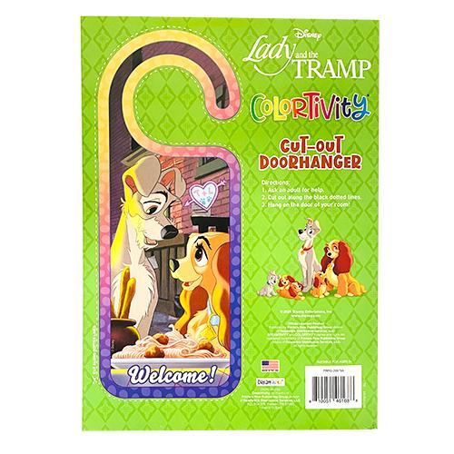 ディズニー Lady and The Tramp ぬりえ 80ページ ( FUR-EVER TOGETHER