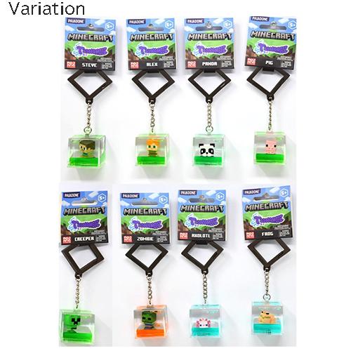 マインクラフト TSUNAMEES キューブ キーチェーン ( PIG ) 19336e
