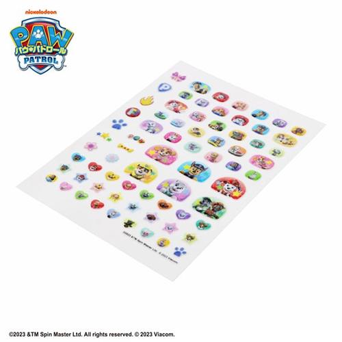 パウパトロール ネイルシール 19372 キッズネイル ネイルグッズ ネイルステッカー おしゃれ 子供 こども パウパト Paw Patrol サンスター文具 2242278B | サンスター文具 | 02