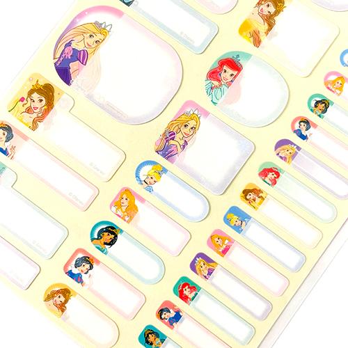 ディズニープリンセス おなまえ シール 19422 名前シール 入園準備 入学準備 ネームラベル お名前 ステッカー ハーフラミネート 幼稚園 保育園 小学校 S5054435 | サンスター文具 | 03