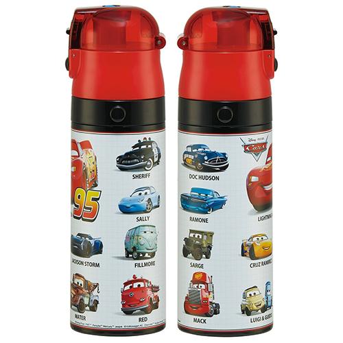 スケーター カーズ ステンレス 水筒 直のみ ワンタッチ 470ml ( 25