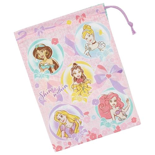 ディズニープリンセス コップ袋 ( 25 ) 19448 巾着 巾着袋 コップ袋 コップ入れ disney princess キャラクター グッズ 日本製 スケーター | スケーター